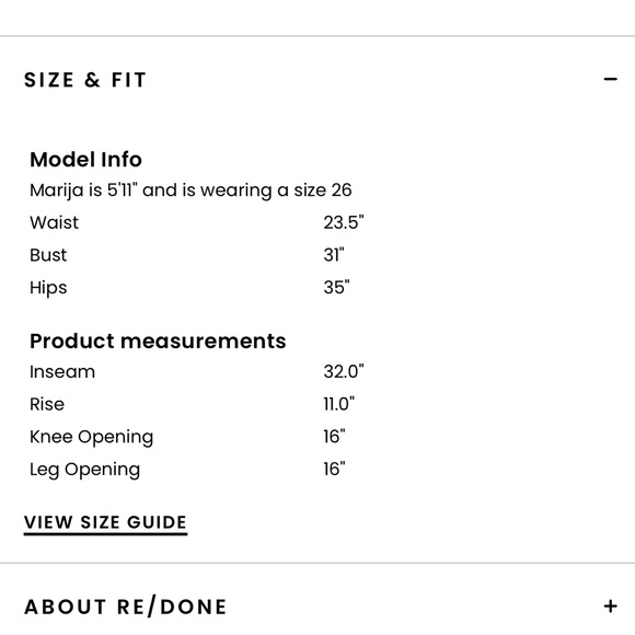 Re/Done Originals 90s High Rise Loose in Naf - Picture 8 of 8